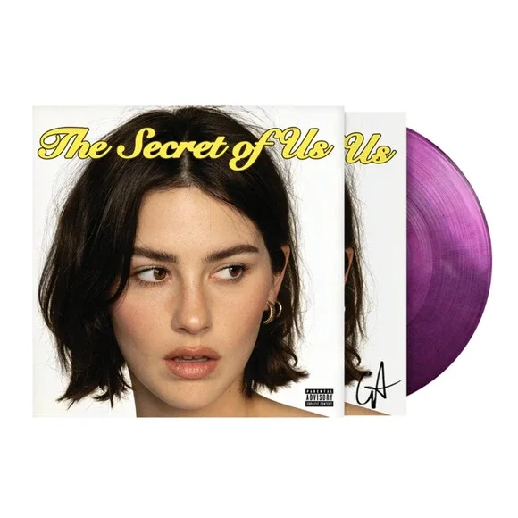 Gracie Abrams The Secret Of Us Exclusive -Signed Purple and Yellow Vinyl